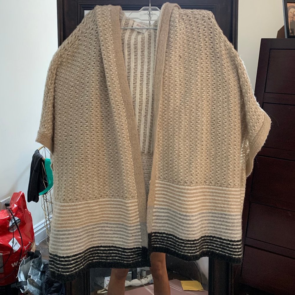 Cropped Fall Cardigan / Shawl